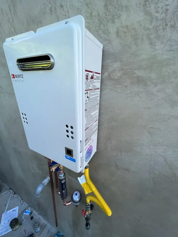 Tankless water heater installation for Dover Furnace homes
